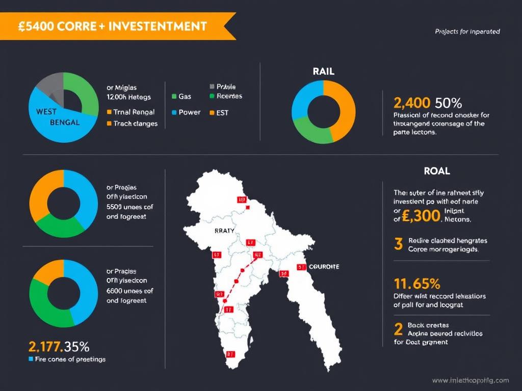 Overall view of PM Modi Bengal ₹5,400 cr infrastructure launch projects Overall view of PM Modi Bengal ₹5,400 cr infrastructure launch projects